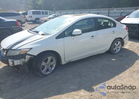2013 Honda Civic Ex-L from USA, damaged, VIN 19XFB2F93DE036770